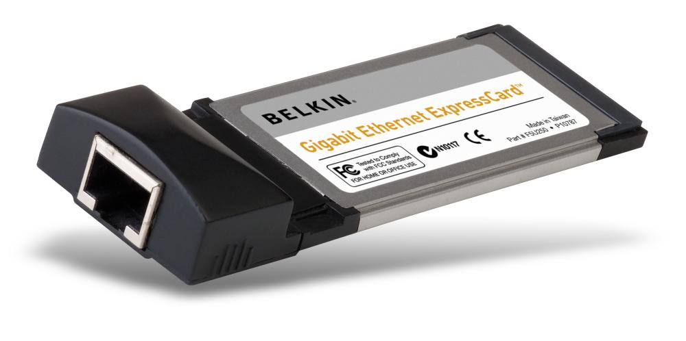 Gigabit Ethernet ExpressCard