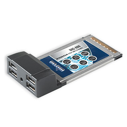 Obrázok výrobku PCMCIA CardBus adapter 4x USB2.0 NEC