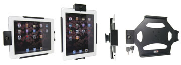 Pasívny držiak pre Apple New iPad (3. gen) /iPad 2 s uzamykaním