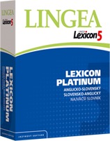 Obrázok výrobku Lexicon Anglický slovník Platinum