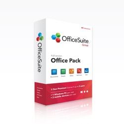 OfficeSuite Group 5 používateľov - 1 ročná licencia